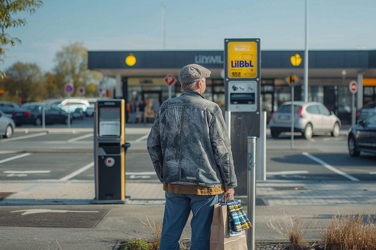 Un retraité dépense 34€ à Lidl et reçoit une amende inattendue pour une durée de stationnement improbable